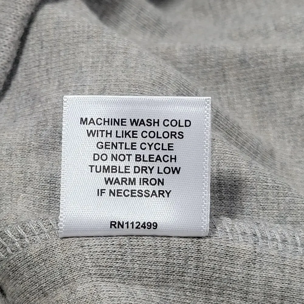 TailorByrd Men's Large‎ Gray 100% Cotton 1/4 Zip Pullover Sweater - Picture 10 of 11